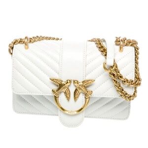 PINKO leather evening purse